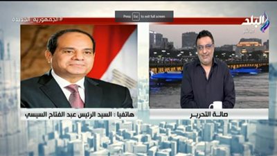 كلامك لفت انتباهي.. تفاصيل مداخلة الرئيس السيسي مع عبدالرحيم كمال