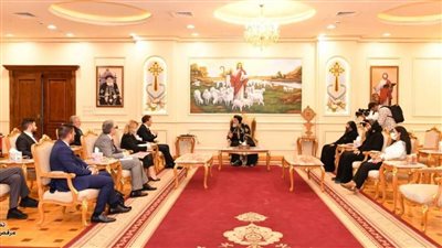 البابا تواضروس الثاني يستقبل وزير خارجية صربيا 