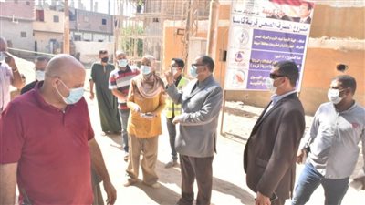 محافظ أسيوط يتفقد مشروع الصرف الصحي بقرية تاسا بساحل سليم 