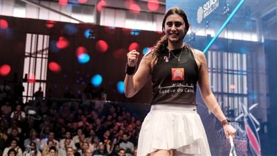  نور الشربيني: خضت أصعب لقاء وكنت أشجع نفسي طوال المباراة