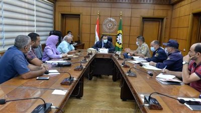 نائب محافظ الدقهلية يتابع تطبيق منظومة الحريق بقرى شربين