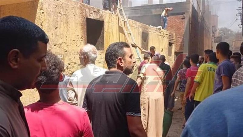 حريق بمخبز بالمنوفية