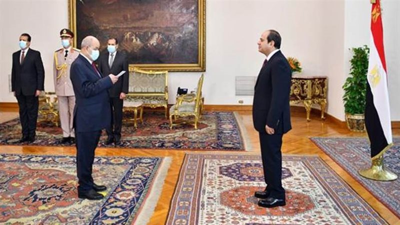 السيسي يشهد أداء