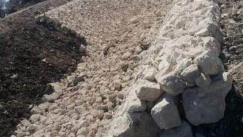 تأهيل وتبطين ترعة