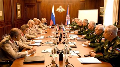 جانب من لقاءات وزير الدفاع والإنتاج ‏الحربى خلال زيارته الرسمية إلى 