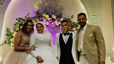 تهنئة للعروسين سيد وماجدة بالزفاف السعيد 