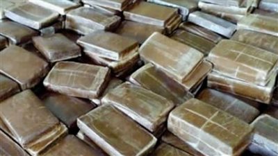 ضبط 242 طربة لمخدر الحشيش وكمية من مخدر الآيس قبل ترويجها بالإسماعيلية