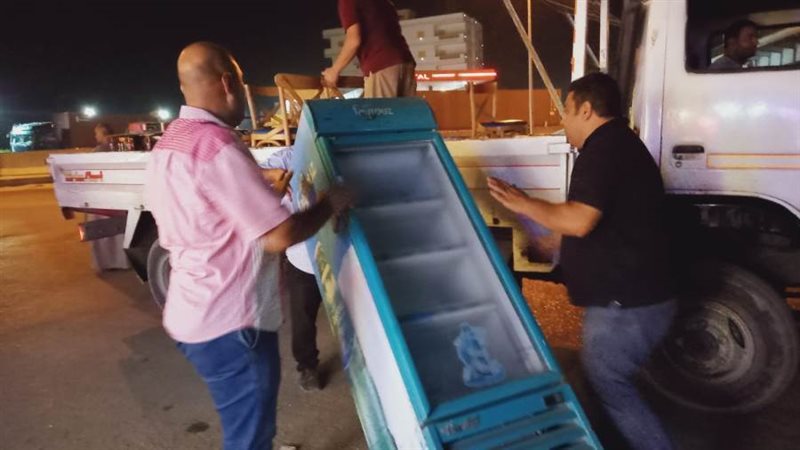 رفع الإشغالات والتعديات