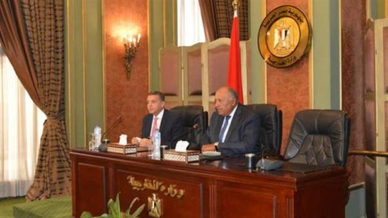 سامح شكري وزير الخارجية