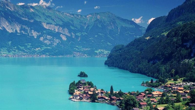 انترلاكن لوحة فنية