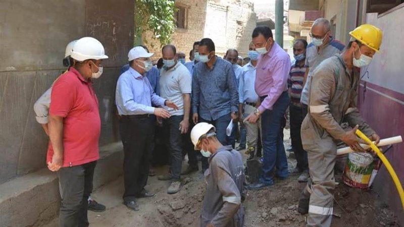 توصيل الغاز الطبيعى