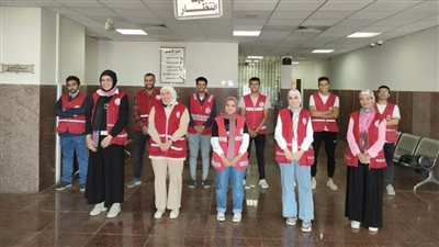 غدا.. الهلال الأحمر ينظم 10 معسكرات تدريبية بمدارس بشمال سيناء