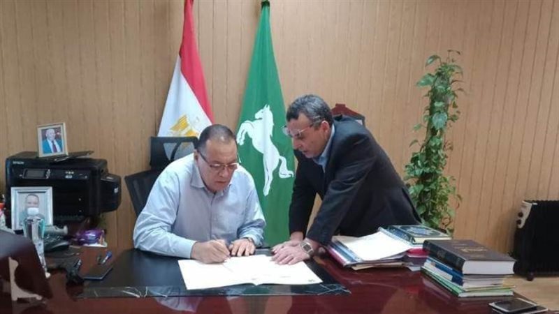 محافظ الشرقيه ووكيل