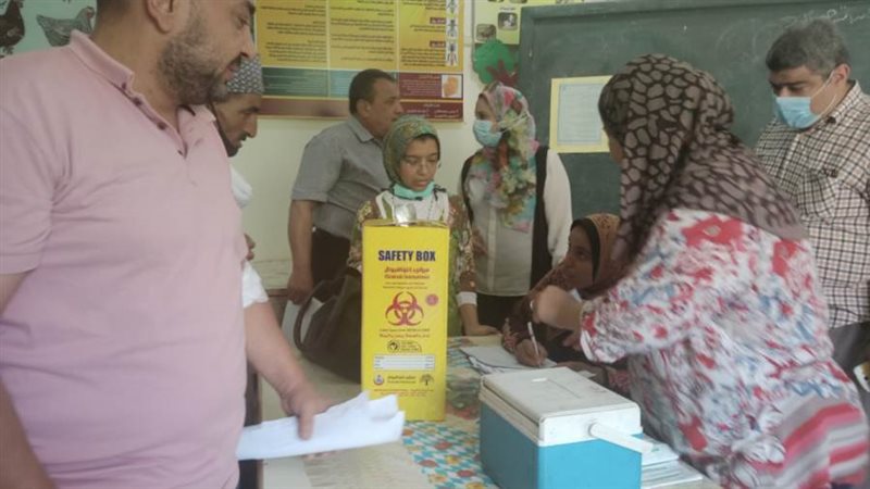 جانب من اعمال التطعيم