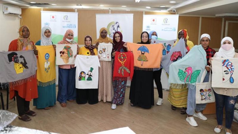 المتدربات في نهاية