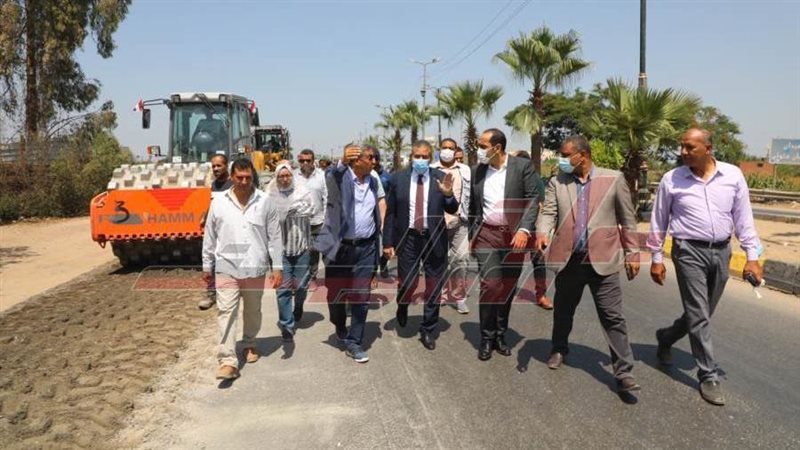 تطوير طريق قويسنا-