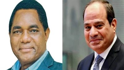 الرئيس  السيسي يهنيء هاتفياً رئيس زامبيا الجديد بالفوز في الانتخابات الأخيرة