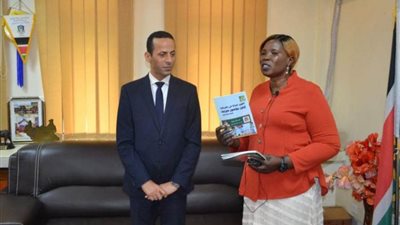 السفير المصري بجوبا يبحث مع وزيرة الثقافة بجنوب السودان تعزيز التعاون
