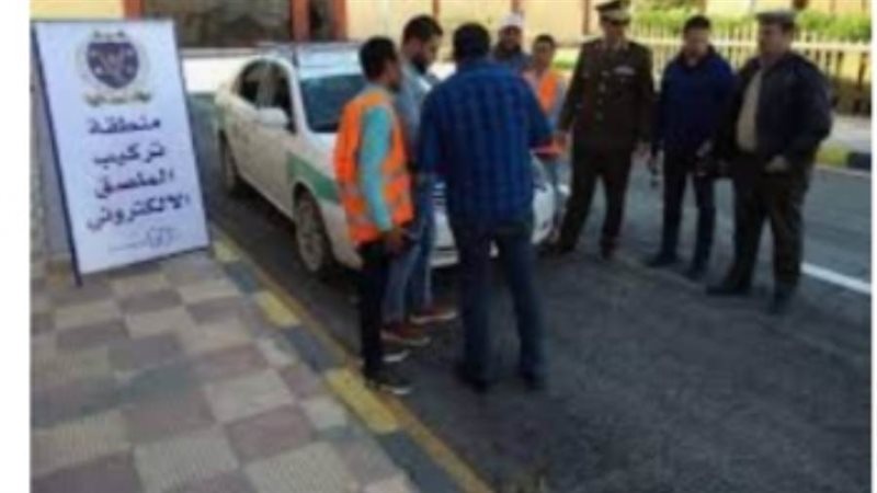 قافلة مروريه بمدينة