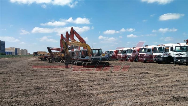 اصطفاف المعدات