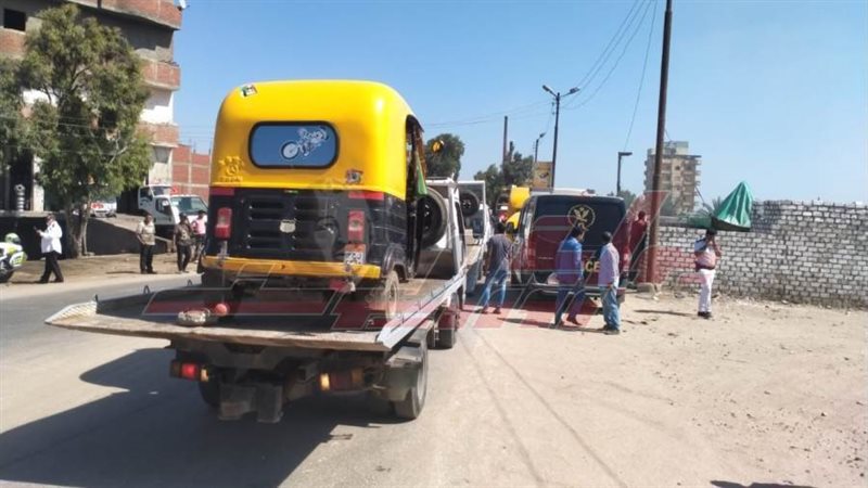 ضبط التكاتك المخالفة