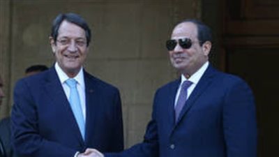 السيسي وأناستاسياديس يتفقان على تعزيز آلية التعاون بين مصر وقبرص واليونان لمواصلة التنسيق السياسي