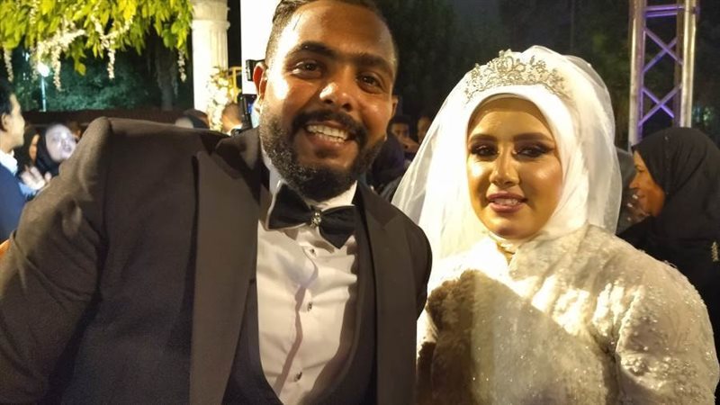 شريف وعروسه شيماء