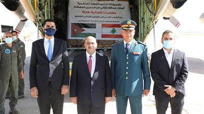 الجيش اللبناني يتسلم مساعدات طبية مقدمة من المملكة الأردنية