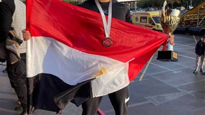 إنجاز تاريخي.. أحمد جمال يفوز بفضية العالم في strength