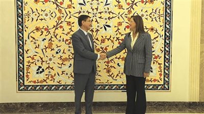 وزيرة التخطيط تبحث مع وزير الاستثمار والتجارة الخارجية بأوزباكستان سبل تعزيز التعاون بين البلدين