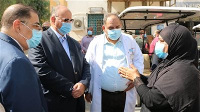 محافظ القاهرة يتابع توفير المستلزمات الطبية بمستشفى الصدر