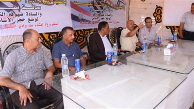 محافظ مطروح يضع حجر أساس سد وادي الشقوق بتكلفة 11 مليون جنيه