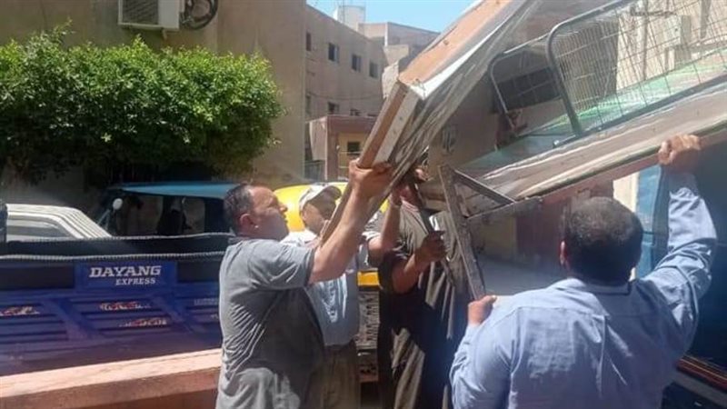 رفع الإشغالات والتعديات