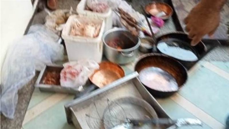 ضبط مأكولات غير مطابقة