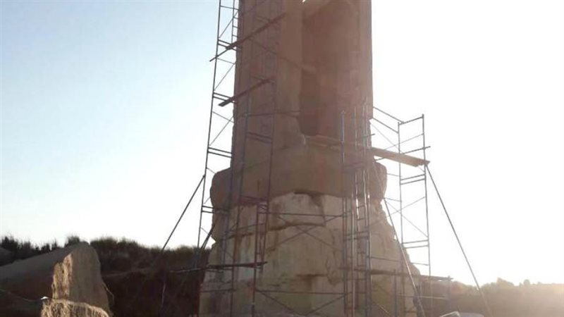 ترميم ناووس تل الربع