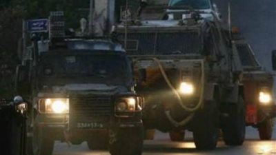 الاحتلال الإسرائيلي يقتحم سهل عرابة بجنين 