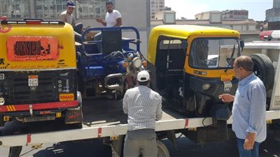  رغم منع سيره  بالمحاور الرئيسية والكورنيش ضبط ١٢٧ 