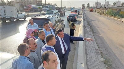 محافظ البحيرة يتفقد الأعمال النهائية لتطوير شارع النصر بدمنهور