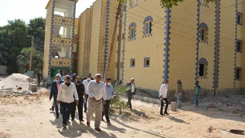 الزملوط يتفقد مبني