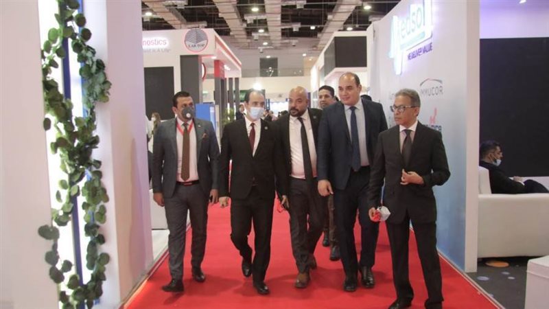 خلال تفقد معرض ايجي