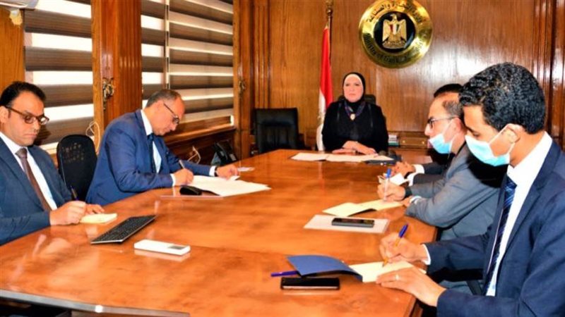 خلال جلسة المباحثات