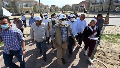 وزير الإسكان يتفقد المشروعات الجاري تنفيذها بمدينة المنصورة الجديدة