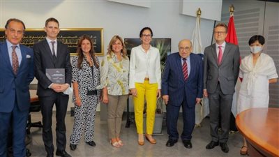 مدير مكتبة الإسكندرية يستقبل السفير الألماني الجديد