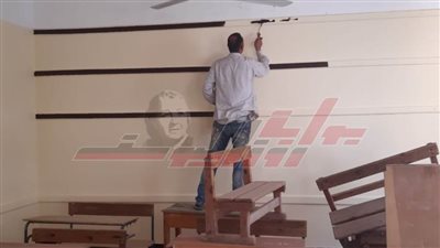 تطهير خزانات المدارس والمعاهد استعدادًا للعام الدراسي الجديد بكفر الشيخ