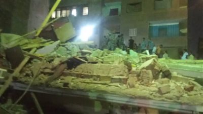 انتشال جثة لشاب نجل شقيق الضحية الأولى للعقار المنهار بشبرا الخيمة 