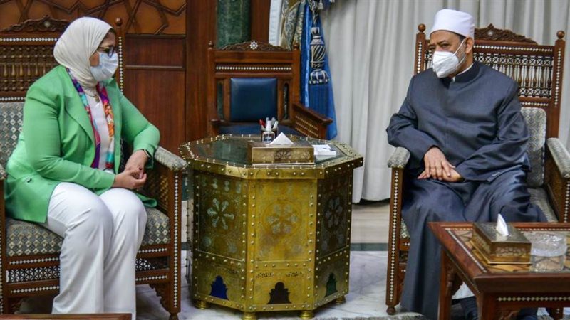 لقاء وزيرة الصحة