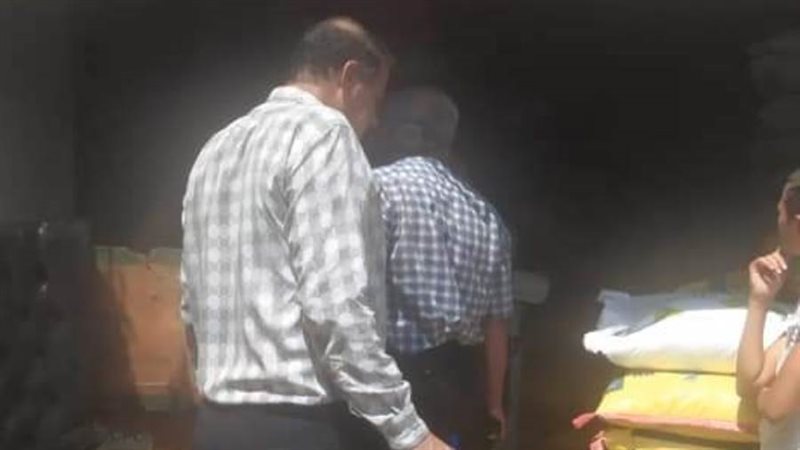 ضبط اعلاف مجهولة