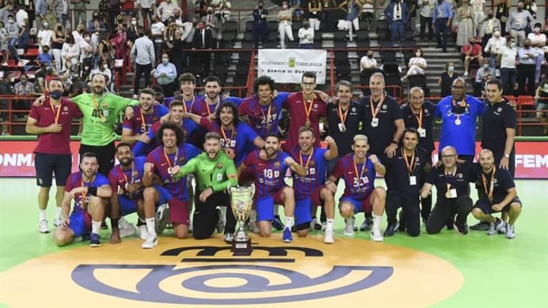 فريق برشلونة لليد