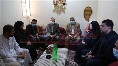 نور الدين يقدم واجب العزاء في مسؤول الاتصال السياسي بكفر الشيخ