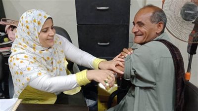 حملات نظافة وتوفير الخدمات وتلقيح العاملين بالوحدات المحلية ببني سويف